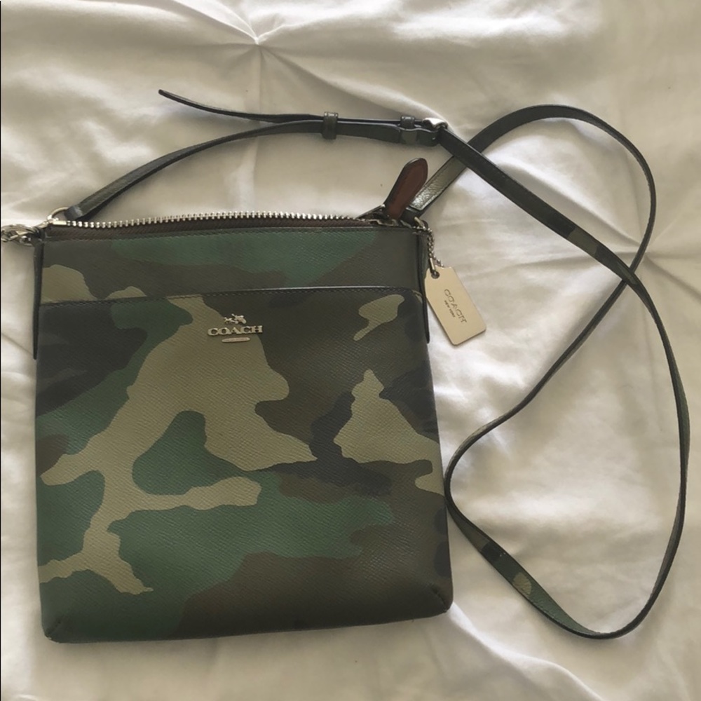 Coach Camo Crossbody Purse
